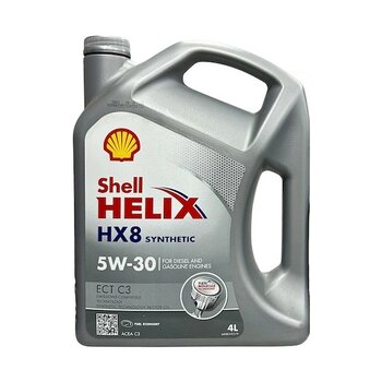Shell Helix Hx8 Syn Ect 5W-30 4 Litre Motor Yağı ACEA A3/B4 API SN/CF Viskozite 5W-30