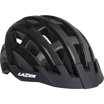 Lazer Kask Compact Ce-Cpsc- 54/61CM - Siyah - 54 - 60