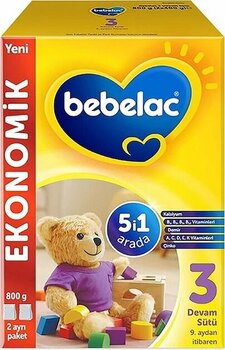 Bebelac 3 Devam Sütü 9 - 12 Ay 800 G