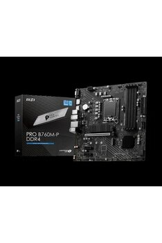 Pro B760m-P Ddr4 4800Mhz(Oc) Ddr4 Soket 1700 M.2 Hdmı Dp Vga Matx Anakart