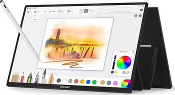 Zeuslap Z22P Pro 22" 2K IPS 60 Hz Dokunmatik Taşınabilir Monitör