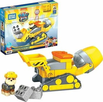 Mega Bloks Rubble'In İnşaat Kamyonu 3 yaş ve üzeri 17 Parça PAW Patrol Yapı Oyuncakları