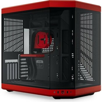 Hyte Y70 Black Cherry Temperli Cam USB 3.2 E-Atx Dual Chamber Mid Tower Gaming Kasa (CS-HYTE-Y70-BR)