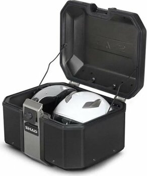 Shad Motosiklet Çanta - Topcase - Shad Tr48 Terra Black Edition Alüminyum Arka Çanta 48lt