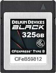 Delkin Devices Black 325 GB CFexpress Type-B Hafıza Kartı