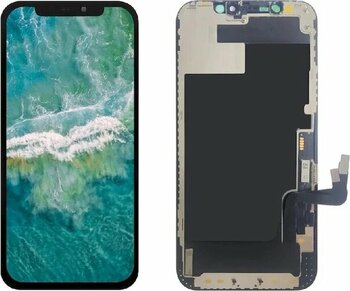 İphone 12 Pro İle Uyumlu Gx İncell Lcd Ekran Dokunmatik Siyah