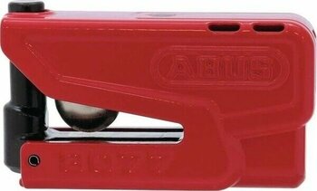 Abus 8077 (YENİ NESİL) 2.0 Granit Detecto X-Plus Alarmlı Disk Kilidi Sıyah - Kırmızı