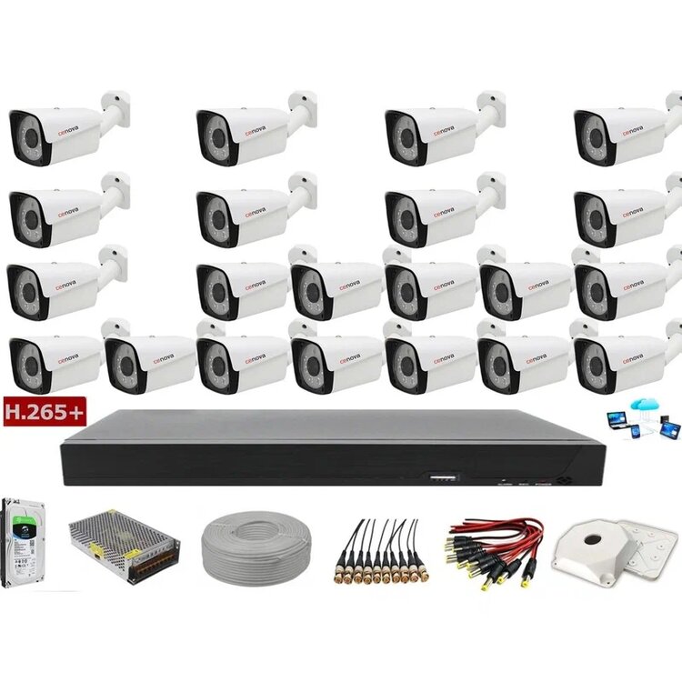 Cenova 21'li 2mp Ahd Full Set Güvenlik Kamerası