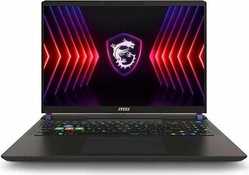 MSI Vector 16 HX AI A2XWIG-089TR Intel Core Ultra 9 275HX 32GB DDR5 RTX5080 16GB 1TB SSD 16" QHD+ 240Hz W11 Home Gaming Laptop