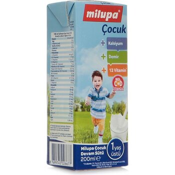 Milupa Çocuk Devam Sütü Içime Hazır 200 ml 1 Yaş+