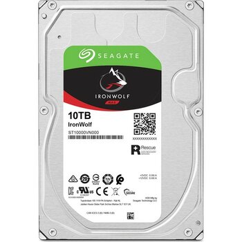 Seagate Ironwolf 10 Tb 7200RPM 256MB 7/24 1-8  Yuvalı  Nas Için