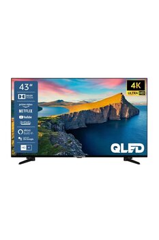 Techwood 43\" / 109 Ekran Uydu Alıcılı 4k Ultra Hd Smart Qled Tv