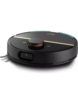 Philips HomeRun 7000 Serisi Aqua XU7000/01 Siyah Gold Akıllı Robot Süpürge