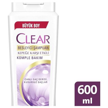 Clear Tüm Saçlar İçin Kepek Önleyici Şampuan 600 Ml