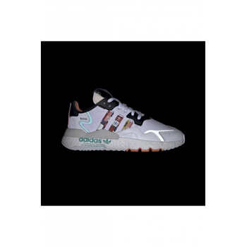 Adidas Nite Jogger Erkek Spor Ayakkabısı Beyaz Turuncu