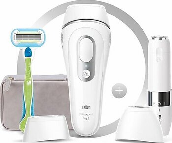 Braun Silk Expert Pro 3 Pl3139 3 Kademe Kablolu Beyaz Lazer Epilatör