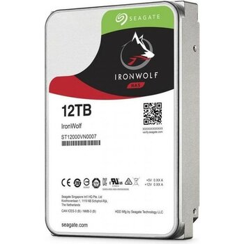 Seagate Ironwolf 12TB 7200RPM 256MB Sata3 6gbit/sn ST12000VN0008 Nas HDD