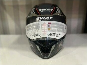 Sway Kask Sway Sw 850 Black/whıte Full Face - XL