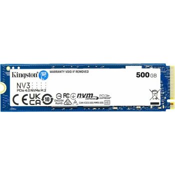 500 GB Kıngston Nv3 M.2 Nvme Pcıe Gen4 5000/3000MBS SNV3S/500G