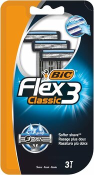 Bic Flex3 Classic 3 Bıçaklı Tıraş Bıçağı 3'lü