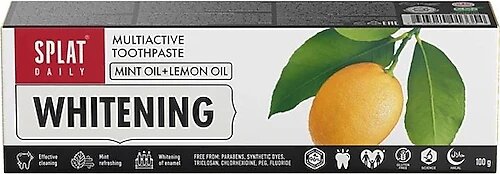 Splat Daıly Whıtenıng Mınt Lemon Oıl Diş Macunu 100 ml