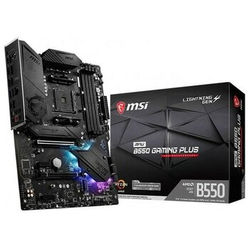 Msı Mpg B550 Gamıng Plus Ddr4 M2 Pcıe Nvme HDMI Dp Pcıe 16X V4.0 Am4 Atx