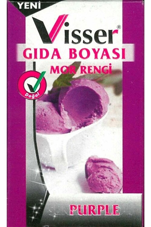 Visser Gıda Boyası Mor Renk 9 gr