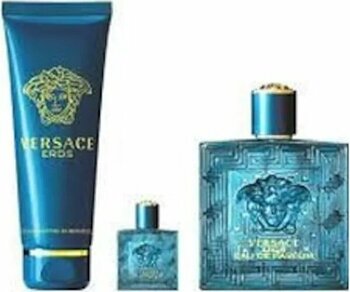 Versace Eros 100 Ml Edp + Sg150 Ml + Gwp5 Set Fresh