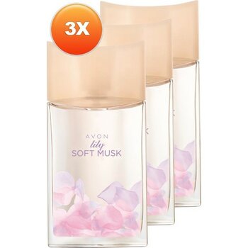Avon Lily Soft Musk Kadın Parfüm Edt 50 Ml. Üçlü Set