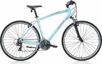 Carraro Sportive 220 21 Vites 28 Jant Mat Açık Mavi-Siyah-Turuncu Şehir Bisikleti