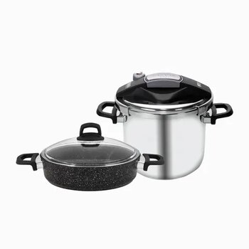 Karaca Perfect 6 lt Düdüklü Karnıyarık Tencere Seti