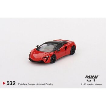 Hot Wheels Mini Gt Mclaren Artura Vermillion Red Lhd - 532