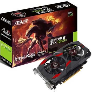 Asus Cerberus GeForce GTX1050Ti 4GB 128Bit DDR5 Advanced Edition Ekran kartı