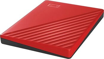 Western Digital My Passport WDBYVG0020BRD Kırmızı USB 3.2 2.5" 2 TB Harici Harddisk