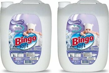 Bingo Soft Sensitive Yumuşatıcı 50 Yıkama 5 lt 2'li