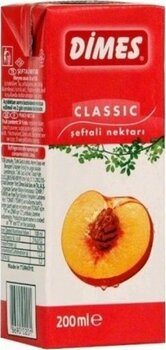Dimes Meyve Suyu Şeftali 200 ml 27’li Paket