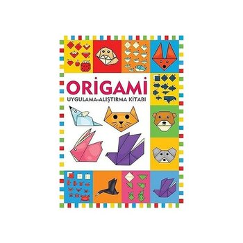Halk Kitabevi Origami: Uygulama - Alıştırma Kitabı + Minik Parmaklar Çiziyor: 3 - 4 Yaş + 20 Kitap Set