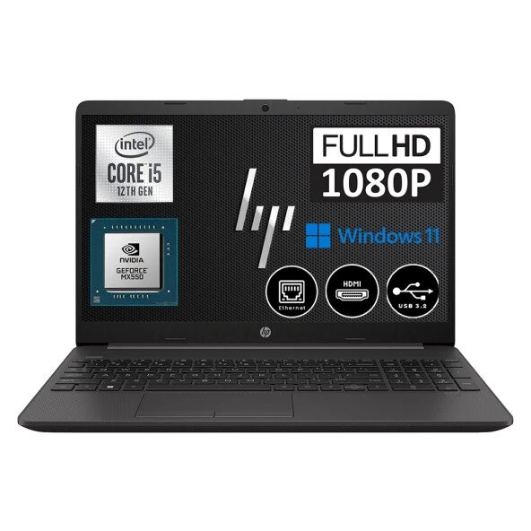 HP 250 G9 6Q8M6ES32 15.6 inç Intel Core i5 1235U 64 GB 2 TB SSD NVIDIA GeForce MX550 Windows 10 Home