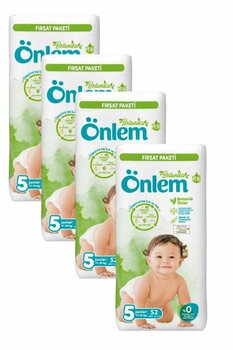 Önlem Botanika Bebek Bezi Fırsat Paketi Junior 11-18 Kg 5 Beden 4 x 52 Adet