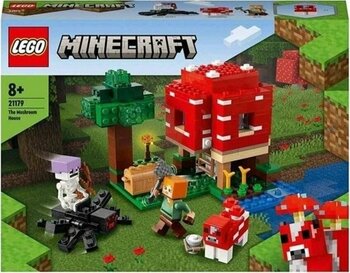 LEGO Minecraft Mantar Evi 8+ 272 Parça Minecraft Tema Oyun Seti