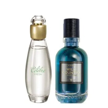 Avon Wild Country Freedom EDT 75 ml Erkek Parfüm+Celebre Fresh EDP 75 ml Kadın Parfüm Paketi