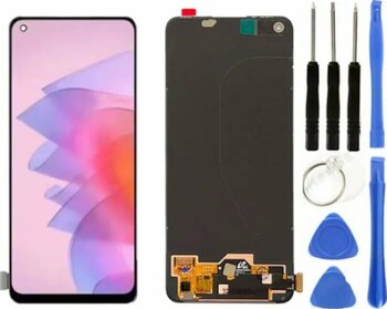 Te Oppo Reno 8 Lcd Dokunmatik Ekran + Tamir Seti Standart