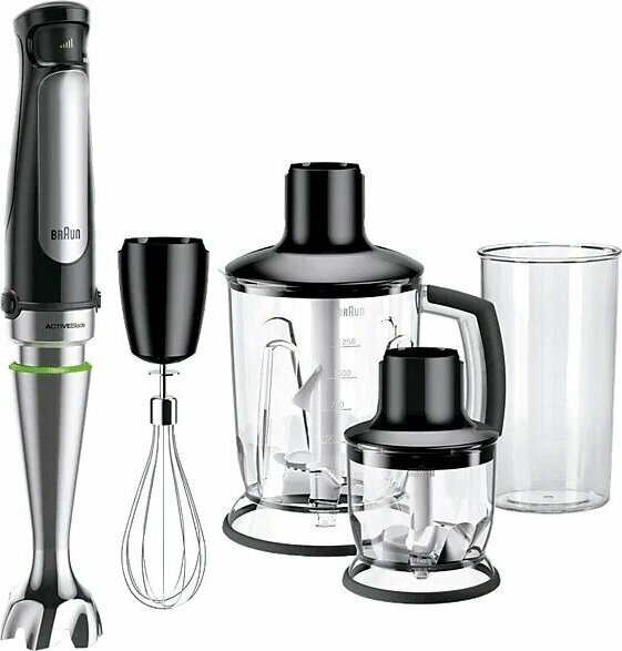 Braun MQ7045X Siyah Blender Set