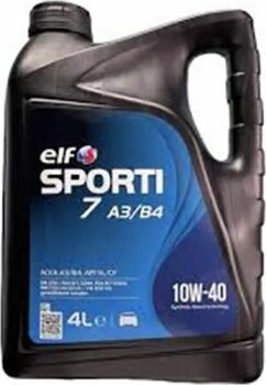 Elf Sporti 7 A3-B4 10W-40 12x1 lt Motor Yağı