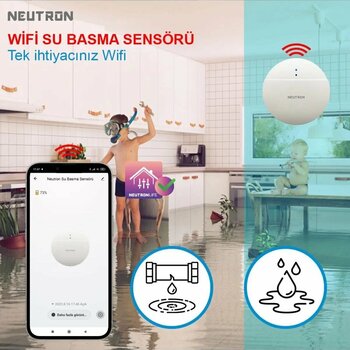 NEUTRON Wifi Su Basma Sensörü