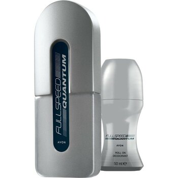 Avon Full Speed Quantum Erkek Parfüm ve Saç Vücut Şampuanı Paketi