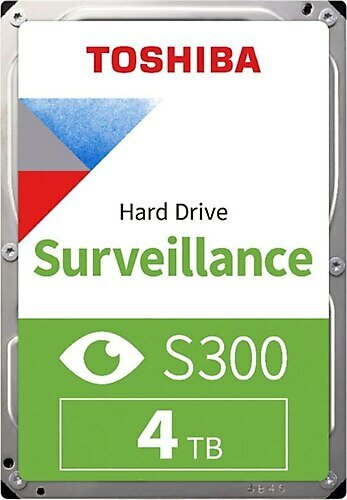 Toshiba S300 HDWT740UZSVA 4 TB 5400 RPM 184 MB/s Harddisk