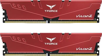 Team T-Force Vulcan Z Red 16 GB (2x8) 3200 MHz CL16 TLZRD416G3200HC16FDC01 DDR4 Ram