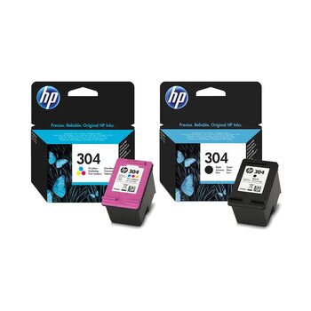 Hp 304 Siyah Hp 304 Renkli İkili Paket