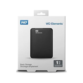 Wd 2.5 Elements 1tb Usb 3.0 External Hdd Si Yah Wdbuzg0010bbkwesn